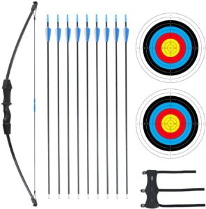 Procener 45" Bow and Arrow Set for Teenagers Archery For Beginners | Recurve Bow